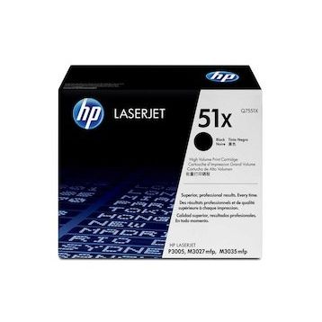 HP Q7551X 51X Siyah Lazer Toner