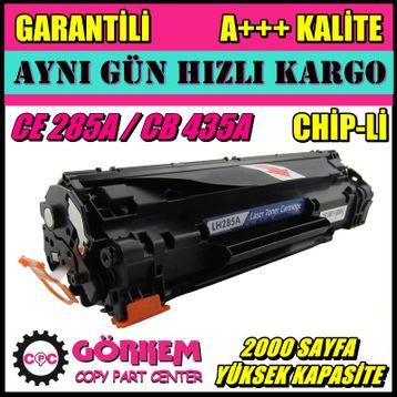 HP Siyah Ce285A Muadili Toner