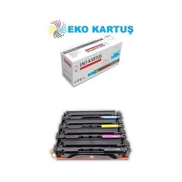 HP T6B60A 203A CF540A Muadil Toner Set
