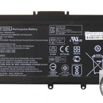 HP TPN-I131 TPN-I132 Notebook Batarya
