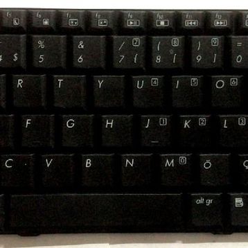 HP TX2000 Klavye