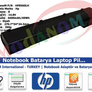 Hp Vh08xl Laptop Batarya