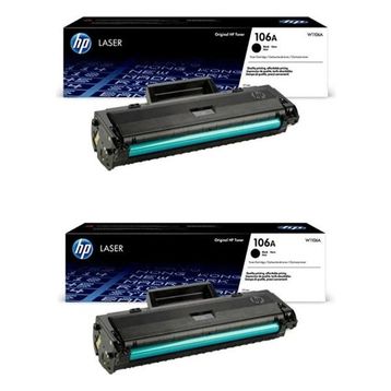 HP W1106A 106A Siyah 2'li Toner