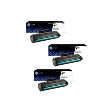 HP W1106A 106A Siyah 3'lü Toner