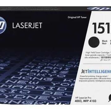 HP W1510X 151X Black Toner
