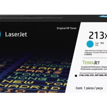 HP W2131X CS510 213X Cyan Mavi 6.000 Sayfa Toner