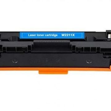 HP W2211X 207X Çipsiz Mavi Muadil Toner