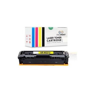 HP W2212X 207X Çipsiz Sarı Muadil Toner