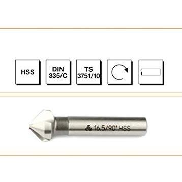 Hss DIN 335/C 12.4 mm Havşa Freze