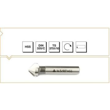 Hss DIN 335/C 12.4 mm Havşa Freze