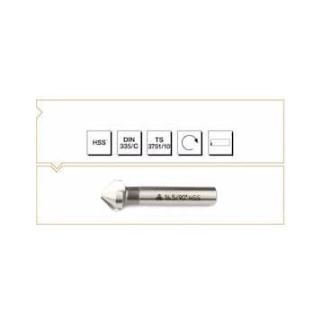 Hss DIN 335/C 12.4 mm Havşa Freze