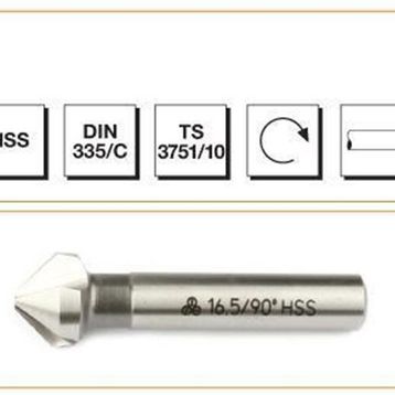 Hss Dın 335/C 25 mm Havşa Freze