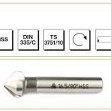Hss Dın 335/C 31.5 mm Havşa Freze