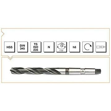 HSS MTE DİN 345 RN 24.5 mm Matkap Ucu