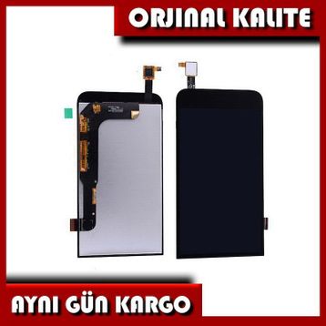HTC Desire 616 Siyah Dokunmatik LCD Ekran