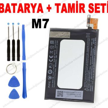 HTC One M7 Batarya Pil Tamir Seti