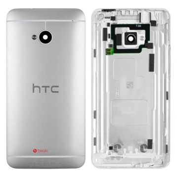 Htc One M7 Gümüş Uyumlu Kasa Kapak
