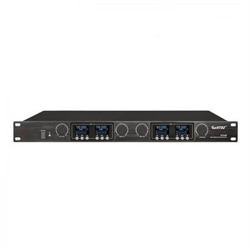 HTDZ HT-640 Receiver 4 Kanal Telsiz Mikrofon Alıcı Ünitesi