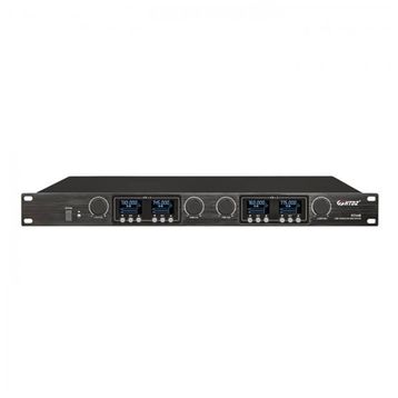 HTDZ HT-640 Receiver 4 Kanal Telsiz Mikrofon Alıcı Ünitesi