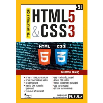 HTML5 & CSS3 - Fahrettin Erdinç