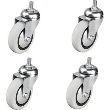 Hts 352 4 Adet 74 mm 3/8 Vidalı Mobilya Tekeri