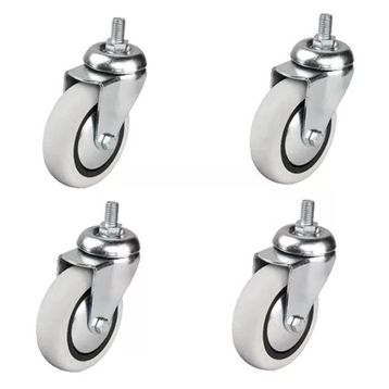 Hts 352 4 Adet 74 mm 3/8 Vidalı Mobilya Tekeri