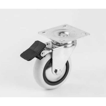 Hts 353 75x25 Pvc Tablalı Frenli Teker
