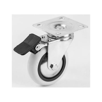 Hts 353 75x25 Pvc Tablalı Frenli Teker