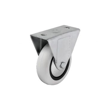Hts 355 74 mm Sabit Tablalı Mobilya Tekeri
