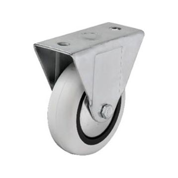 Hts 355 74 mm Sabit Tablalı Mobilya Tekeri
