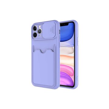HTstore Apple iPhone 11 Pro ​zore Kartix Kapak Lila Kılıf