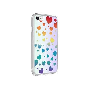 HTstore Apple iPhone 7 Zore M Blue Desenli Kapak Kılıf