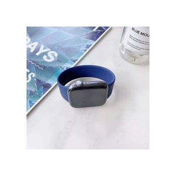 HTstore KRD-31 Solo Loop Small Mavi Apple Watch 38 mm Kordon