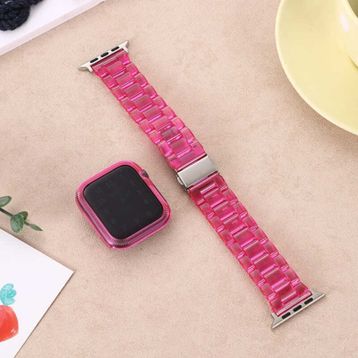 HTstore KRD-33 Sarı Apple Watch 44 mm Kordon