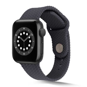 HTstore KRD-37 Apple Watch 40 mm Gri Silikon Kordon