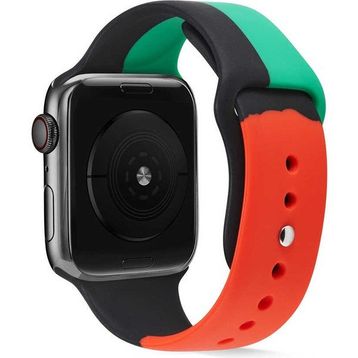 HTstore KRD-39 Siyah Apple Watch 42 mm Silikon Kordon