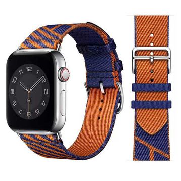 HTstore KRD-51 Hasır Apple Watch 44 mm Kordon