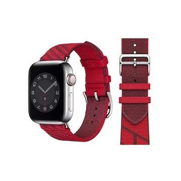 HTstore KRD-51 Hasır Apple Watch 44 mm Kordon