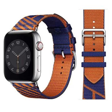 HTstore KRD-51 Hasır Apple Watch 7 45 mm Kordon
