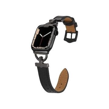 HTstore KRD-53 Deri Apple Watch 7 45 mm Kordon