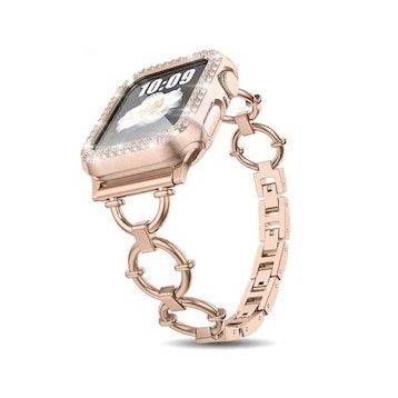 HTstore KRD-56 Metal Apple Watch 7 41 mm Kordon