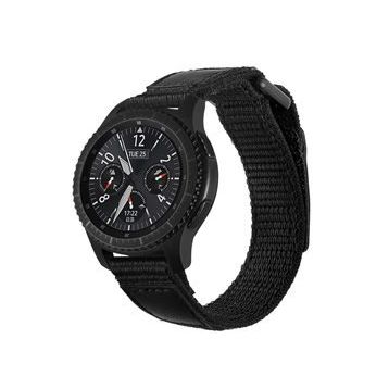 HTstore Magic Nylon Siyah Samsung Galaxy Watch 46 mm Kordon