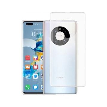 Huawei Mate 40 Pro Şeffaf Silikon Lüx Kılıf