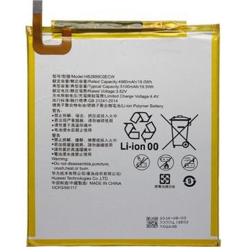 Huawei Matepad T8 KOBE2-L09 KOBE3-l09 KOBE2-W09 Tablet Batarya