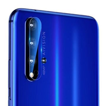 Huawei Nova 5T Kamera Temperli Ekran Koruyucu Uyumlu Kırılmaz Cam
