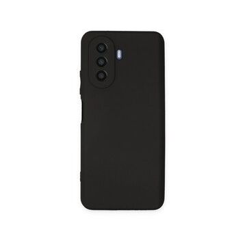 Huawei Nova Y70 First Silikon Siyah Kılıf