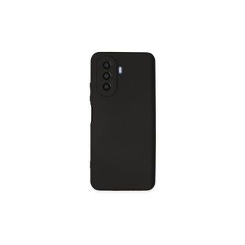 Huawei Nova Y70 First Silikon Siyah Kılıf