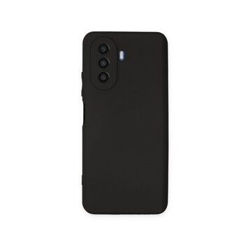 Huawei Nova Y70 First Silikon Siyah Kılıf