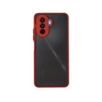 Huawei Nova Y70 Montreal Silikon Kapak Kırmızı Kılıf