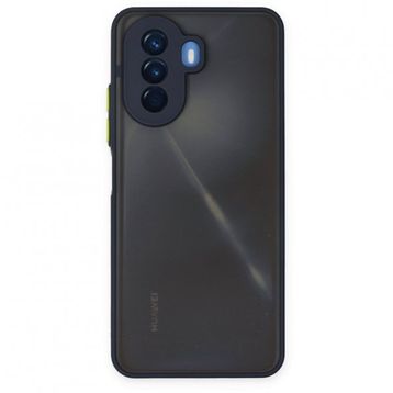 Huawei Nova Y70 Montreal Silikon Kapak Lacivert Kılıf